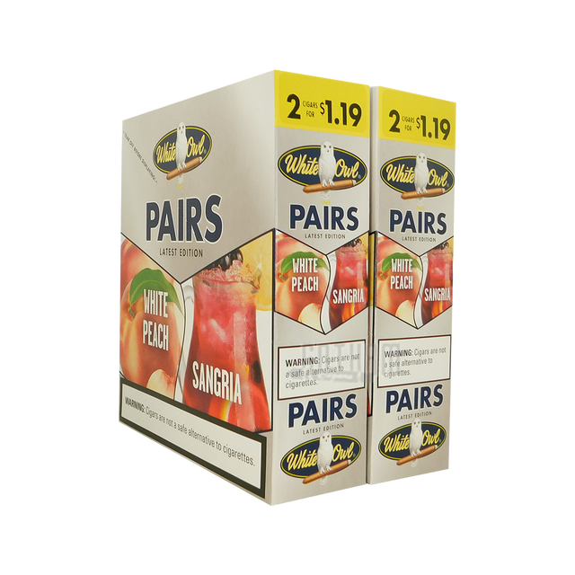 White Owl Cigarillos - 2 Pack - Prepriced $1.19 (30 Packs) Tobacco Product