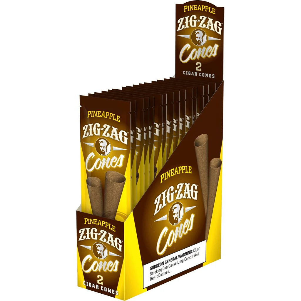 Zig Zag Cones - 15 pack / 2ct - Tobacco Product