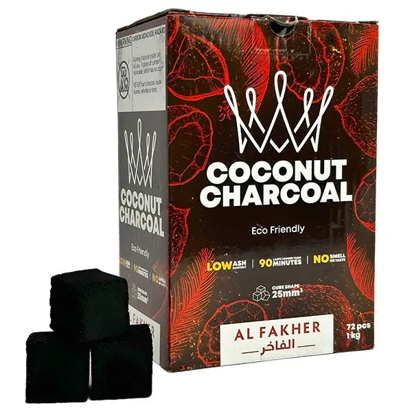 Al Fakher Coconut Charcoal -1kg 1pc