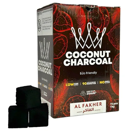 Al Fakher Coconut Charcoal -1kg 1pc