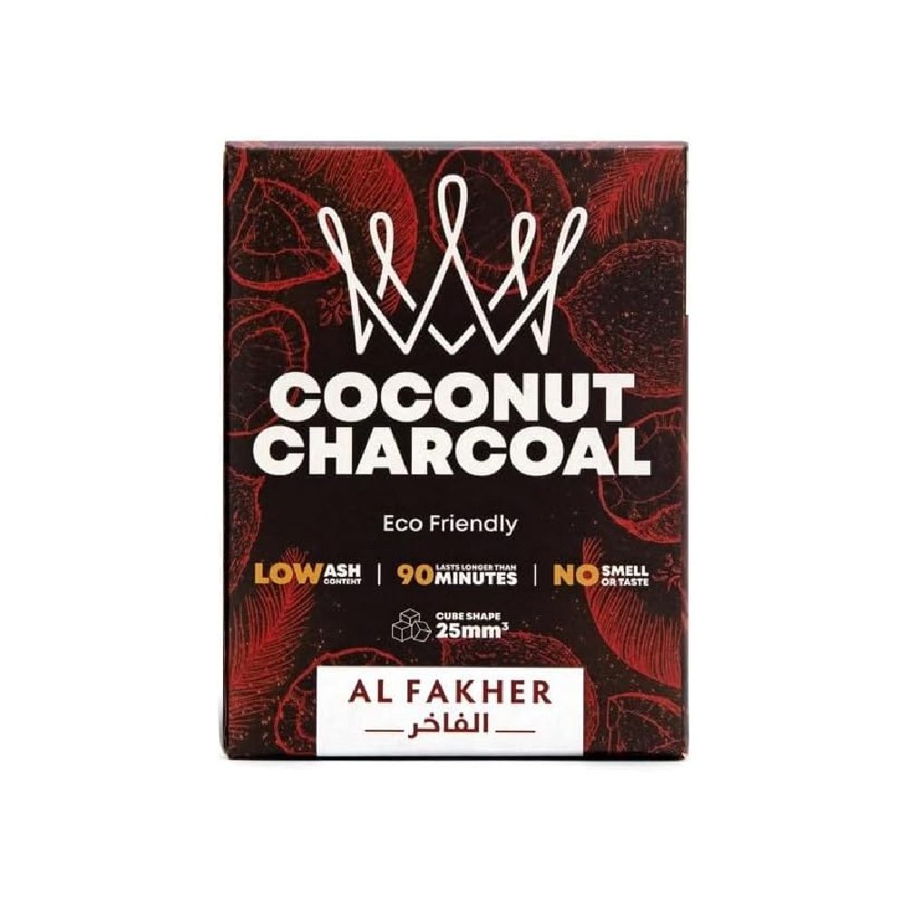 Al Fakher Coconut Charcoal -1kg 1pc
