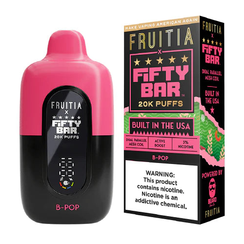 Fifty Bar Vape Disposable - 20K Puffs (5ct) Disposable Nicotine