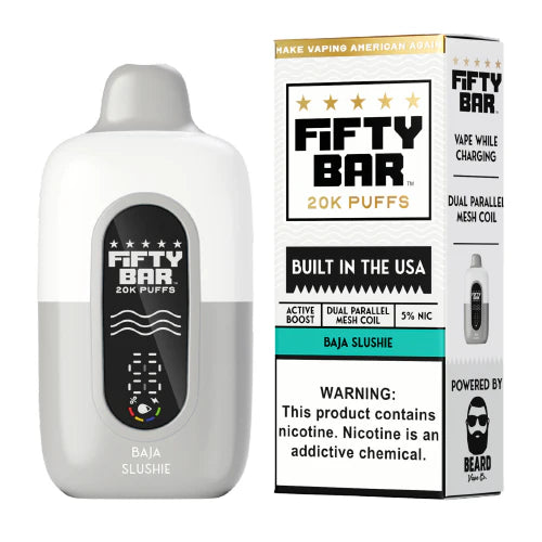 Fifty Bar Vape Disposable - 20K Puffs (5ct) Disposable Nicotine