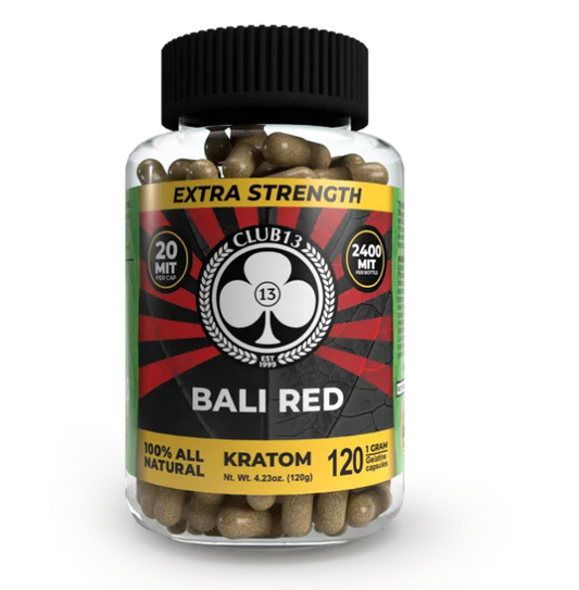 Club 13 Extra Strength Bali Red Blend Capsules