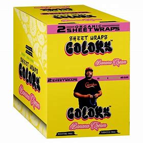 Colors Organic Sheet Wraps (25 count)