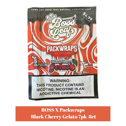 Da Boss Leaf Wraps - 5 Pack (8ct)