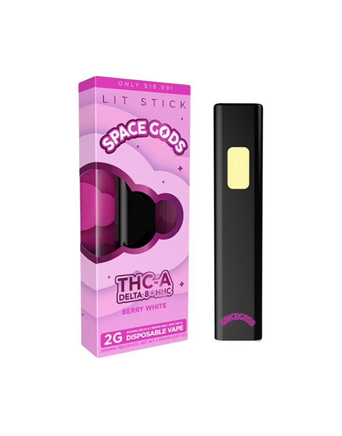 Space Gods Lit Stick 2g THC-A Disposable (5pk)