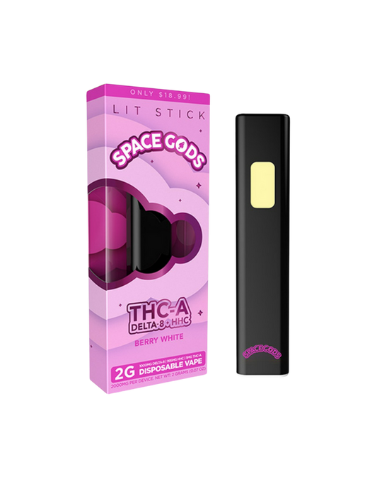 Space Gods Lit Stick 2g THC-A Disposable (5pk)