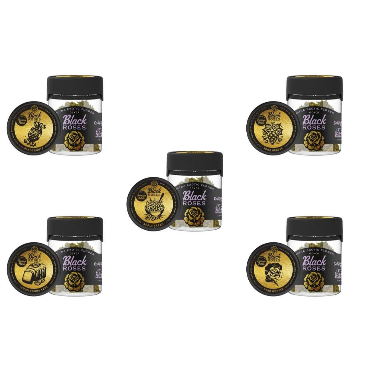 Black Roses 3.5g Premium Exotic THCA Flower
