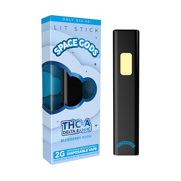 Space Gods Lit Stick 2g THC-A Disposable (5pk)
