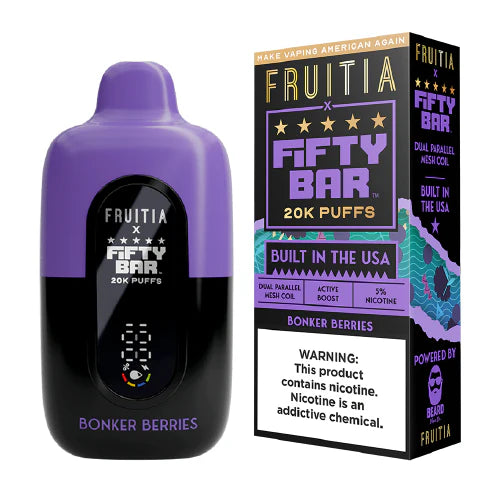 Fifty Bar Vape Disposable - 20K Puffs (5ct) Disposable Nicotine