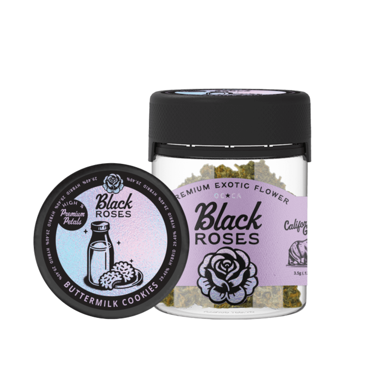 Black Roses 3.5g Premium Exotic THCA Flower