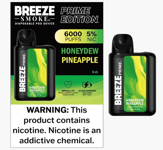 Breeze Pro Prime 6000 Puff *New Flavors*
