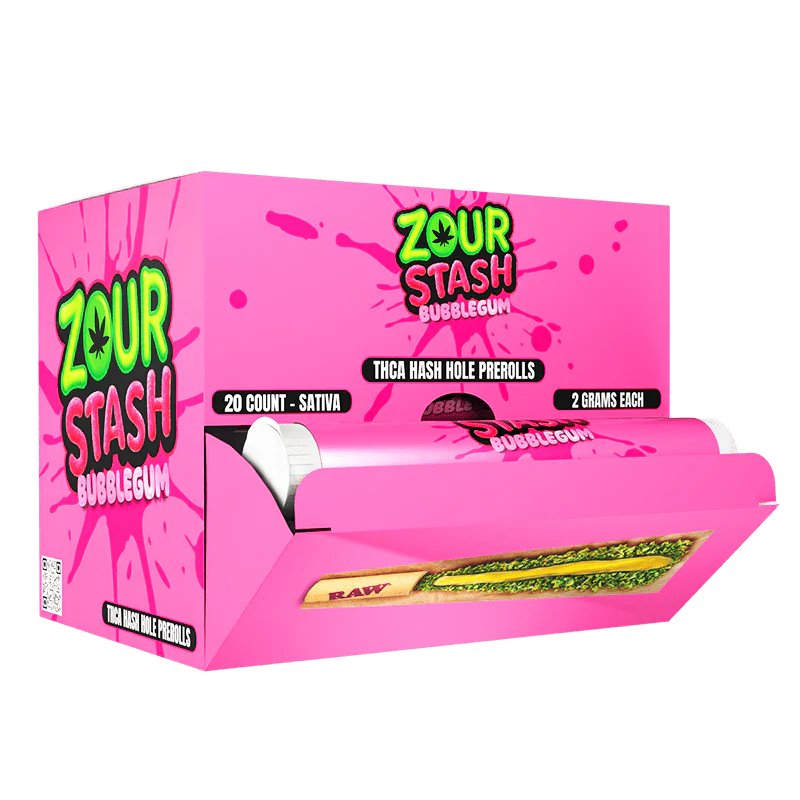 Zour Stash 2g THC-A Hash Hole Pre-Rolls 20ct
