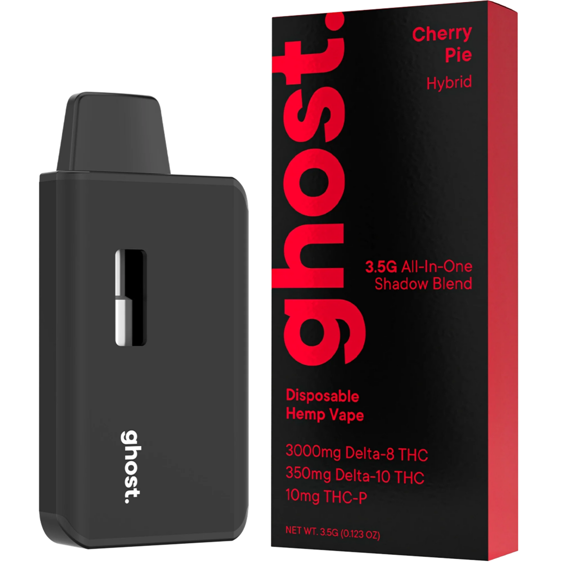 Ghost 3.5g Shadow Blend Disposable Hemp Vape 5pk