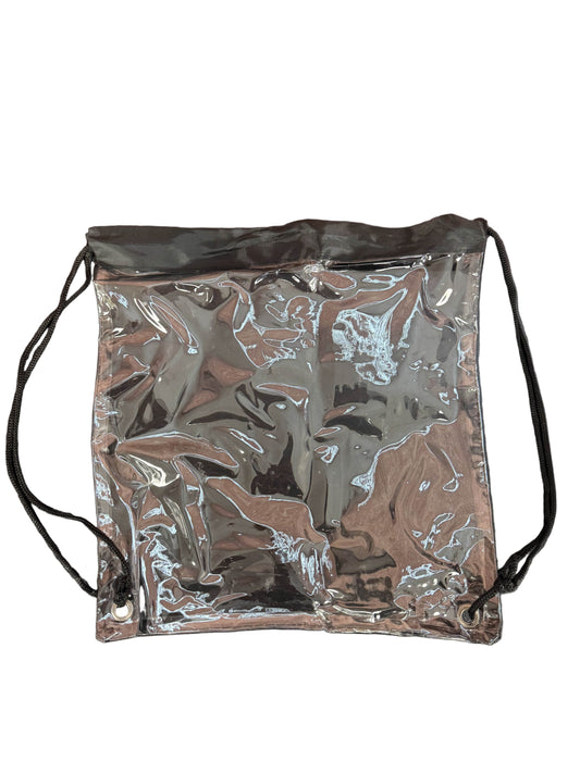 Clear See-Through Draw String Bags (1ct)