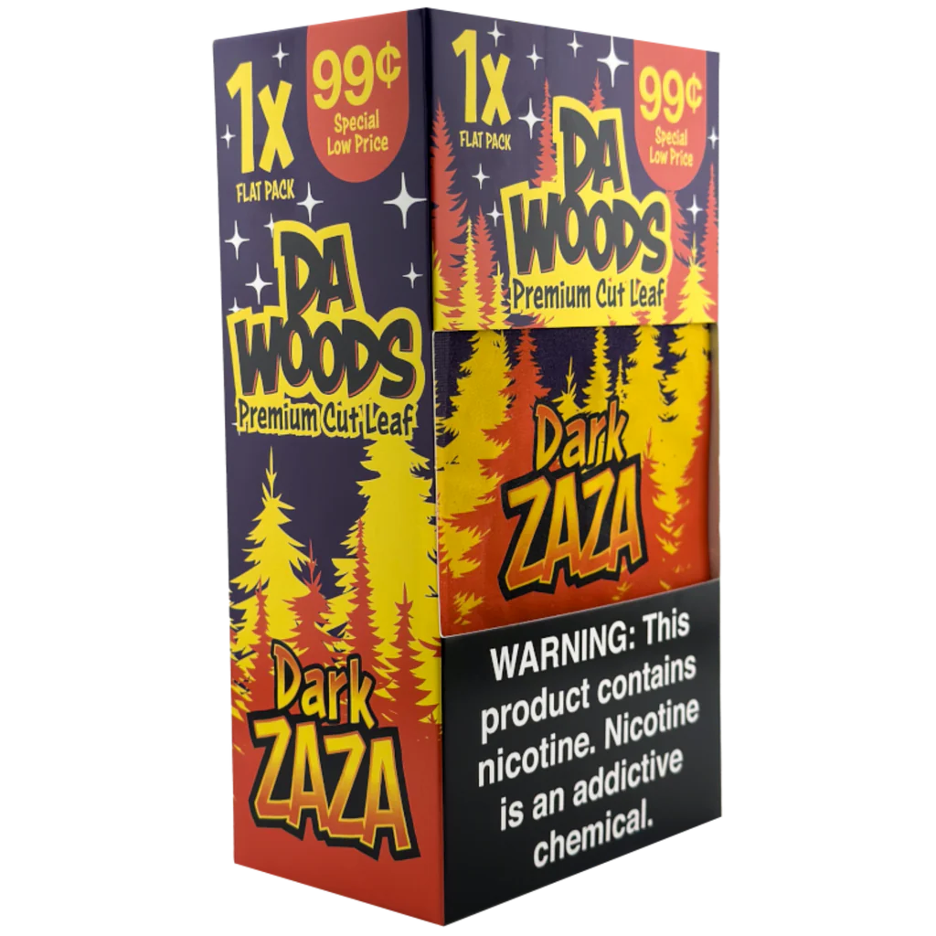 Da Woods Cut Leaf Wraps 1 for $.99 - 20 Pack - Tobacco Products