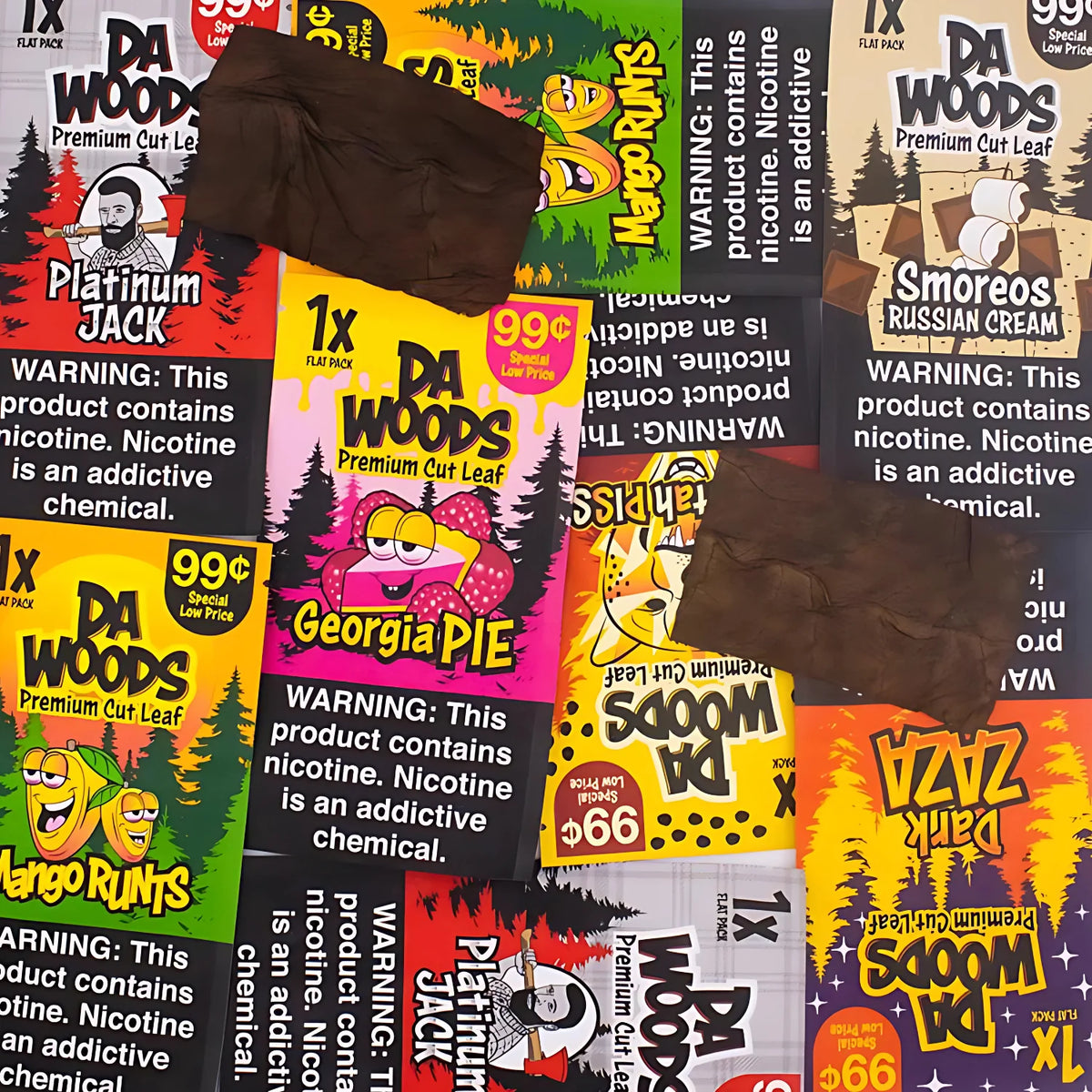 Da Woods Cut Leaf Wraps 1/$.99 - 20pk - Tobacco Products – A&I Family ...