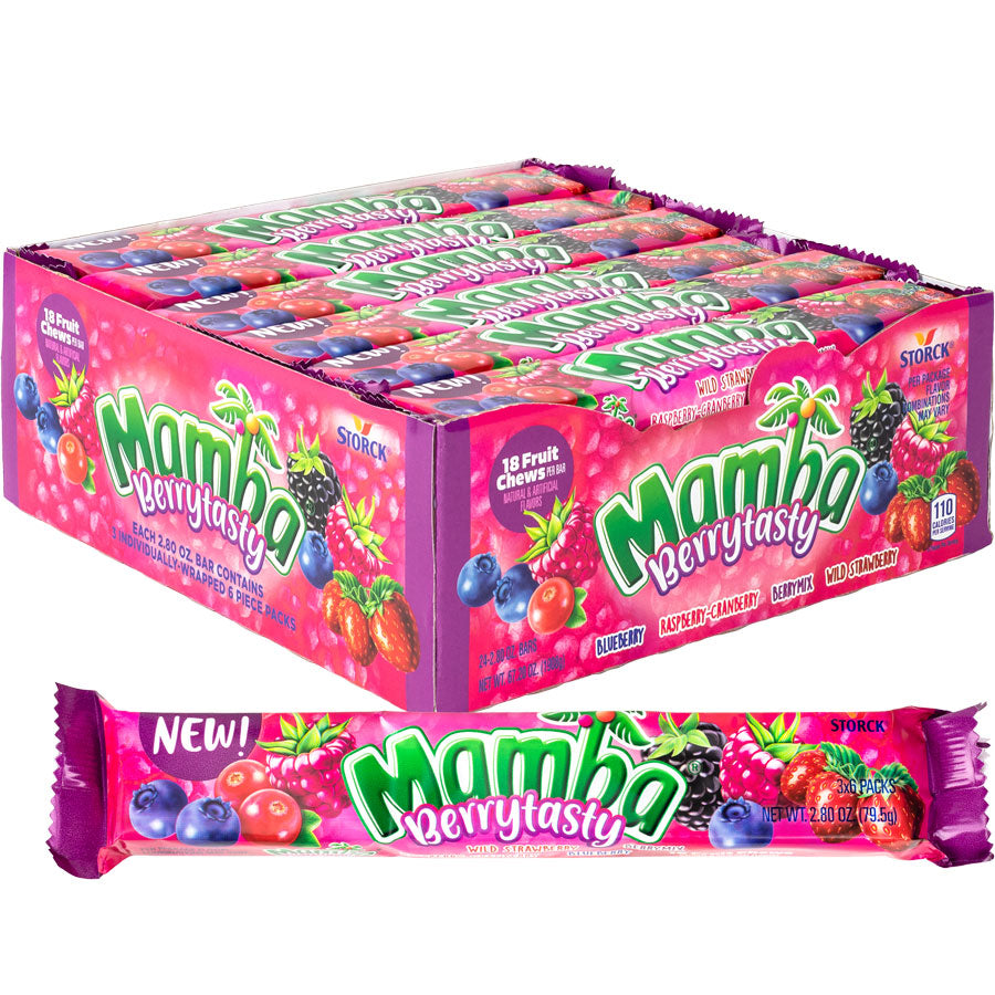 Mamba Berrytasty 24pc - Snacks