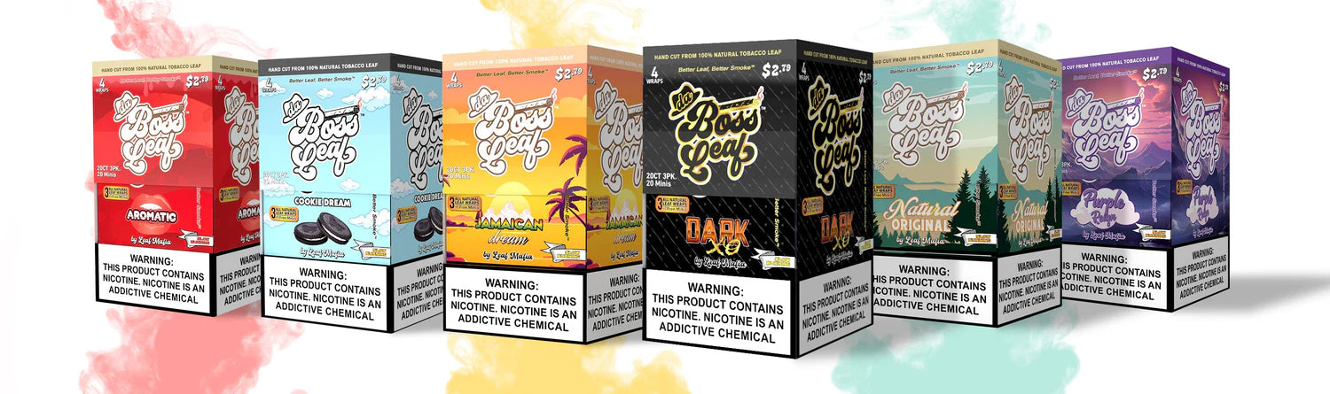 Da Boss Leaf Wraps - 3 Pack $2.79 (20ct)
