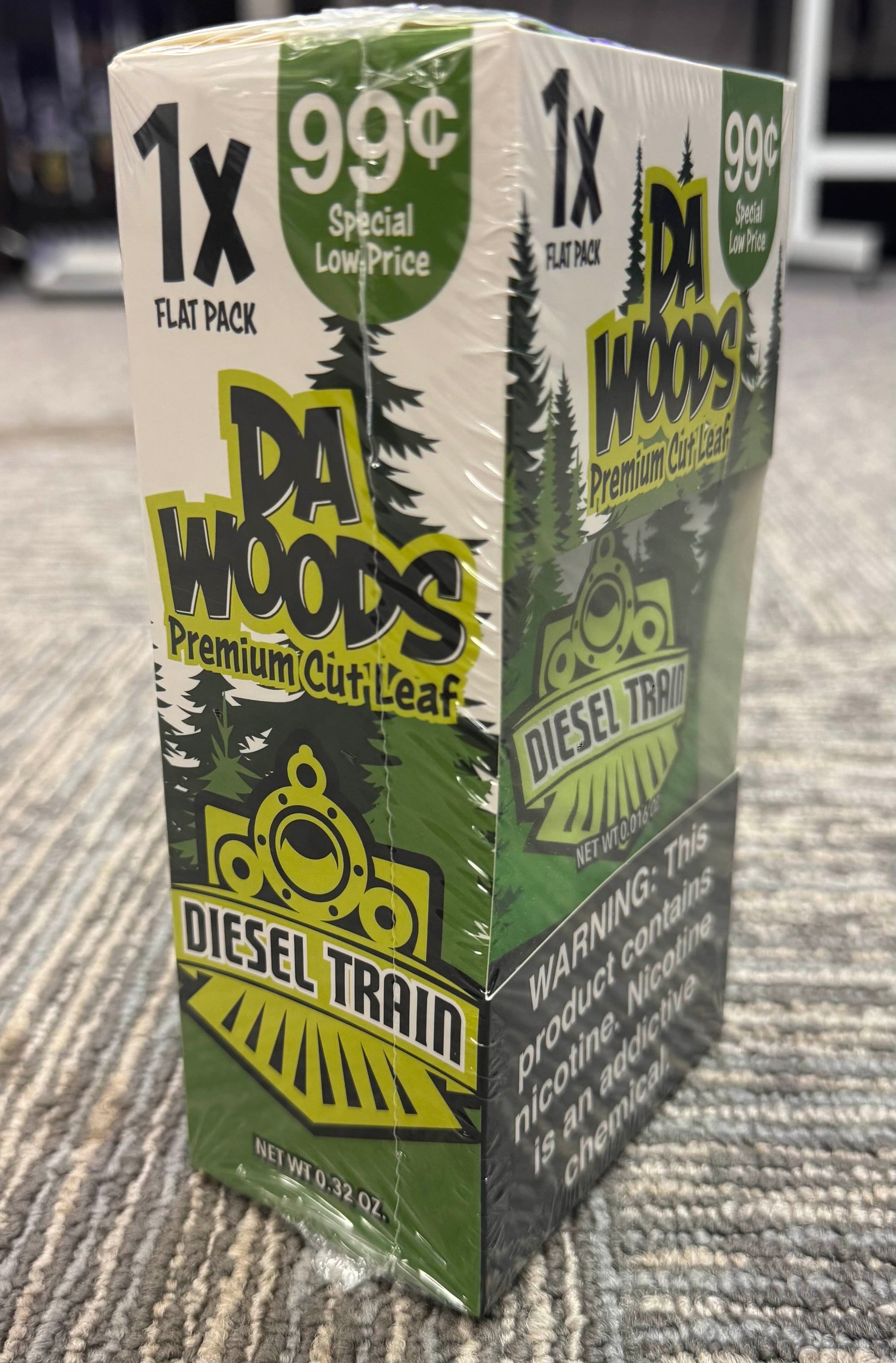 Da Woods Cut Leaf Wraps 1 for $.99 - 20 Pack - Tobacco Products