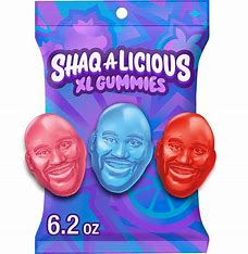 Shaq A Licious XL Gummies 6.2Oz - 1 count snack