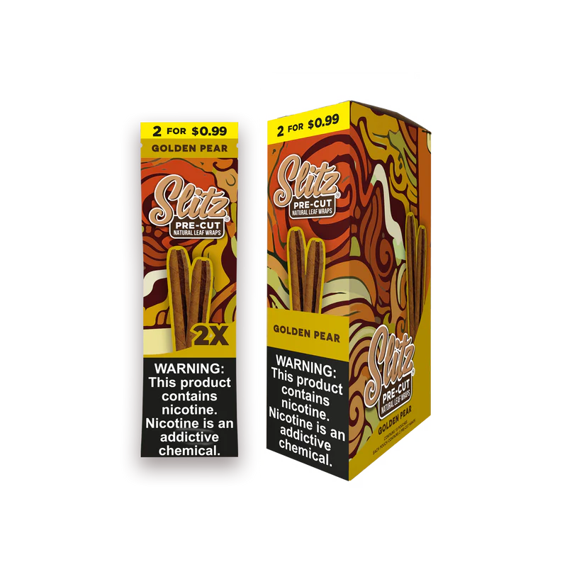 Slitz Leaf Wraps 2/.99 - 15 Pack