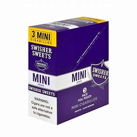 Swisher Sweets Cigarillos - Mini 3pk (15ct) Tobacco Product