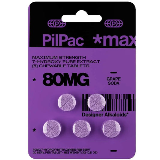 PilPac Max 7 Hydroxy 80mg 10pk (5ct)