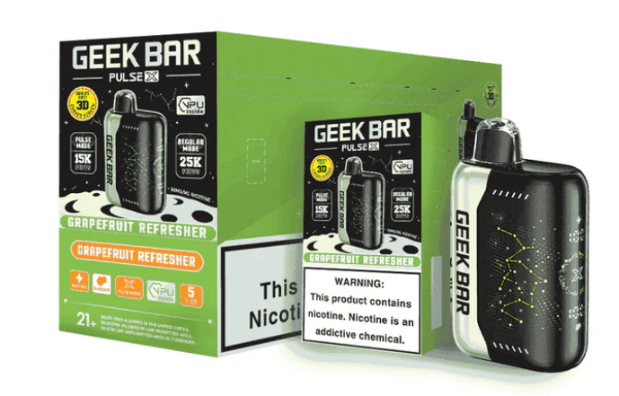 Geek Bar Pulse X 25k - 5 pack Disposable Nicotine A&I Family Wholesale Geek Bar Pulse X 25k - 5 pack Disposable Nicotine A&I Family Wholesale