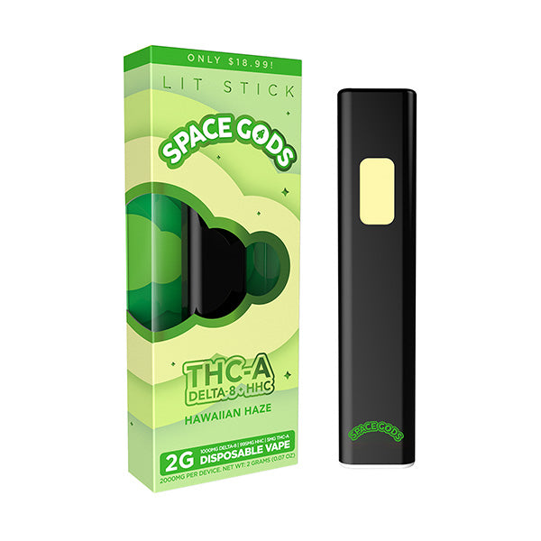 Space Gods Lit Stick 2g THC-A Disposable (5pk)