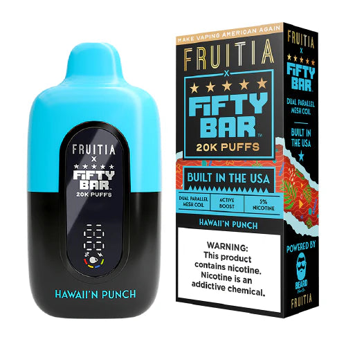 Fifty Bar Vape Disposable - 20K Puffs (5ct) Disposable Nicotine