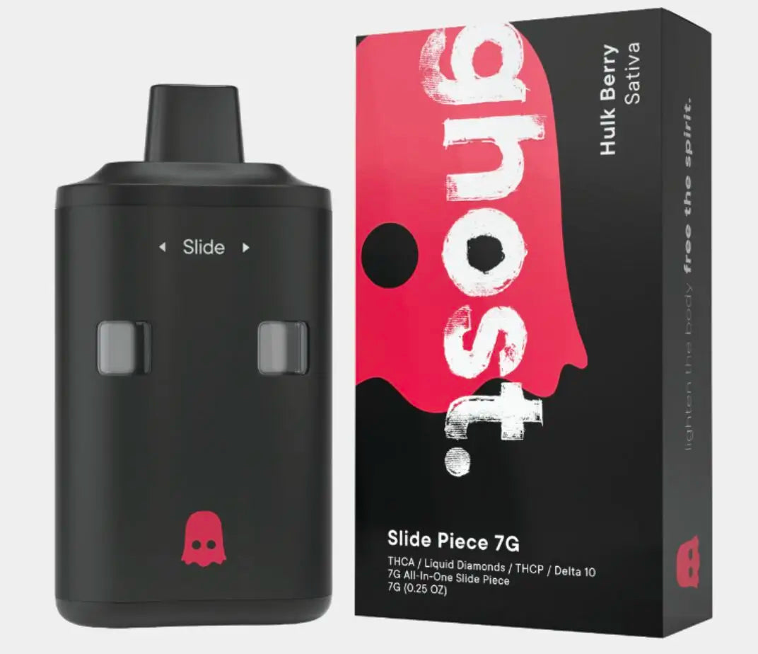 Ghost 7g Slide Disposable Hemp Vape 5pk