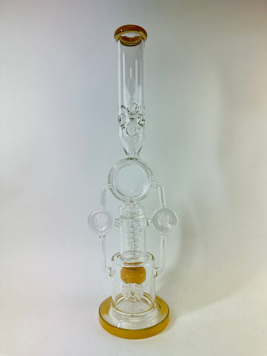 21 inch Tube Ring Water Pipe