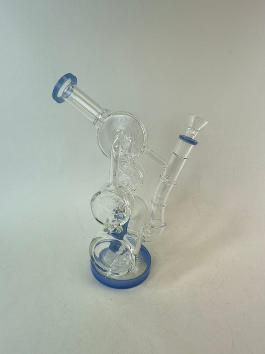 11 inch Double Tube Water Pipe