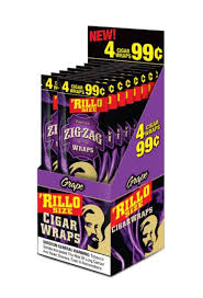 ZIG-ZAG RILLO wraps 4/99c 15 Packs - Tobacco Products