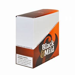 Black & Mild 5 Pack - Plastic Tip (10ct) Tobacco Product