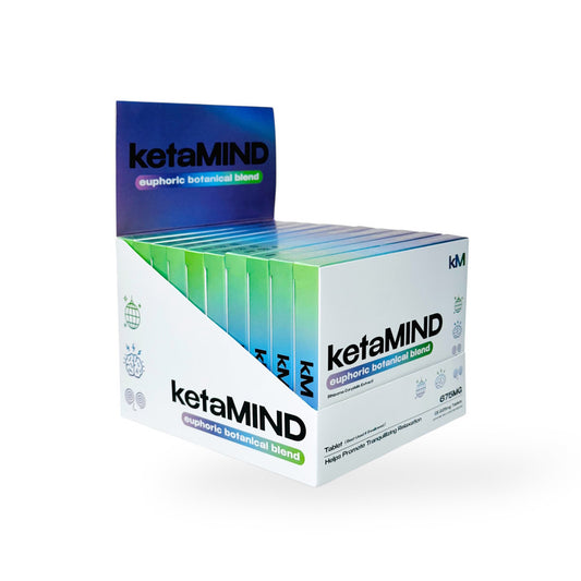 KetaMIND Euphoric Botanical Blend 675mg Tablets 10pk Display