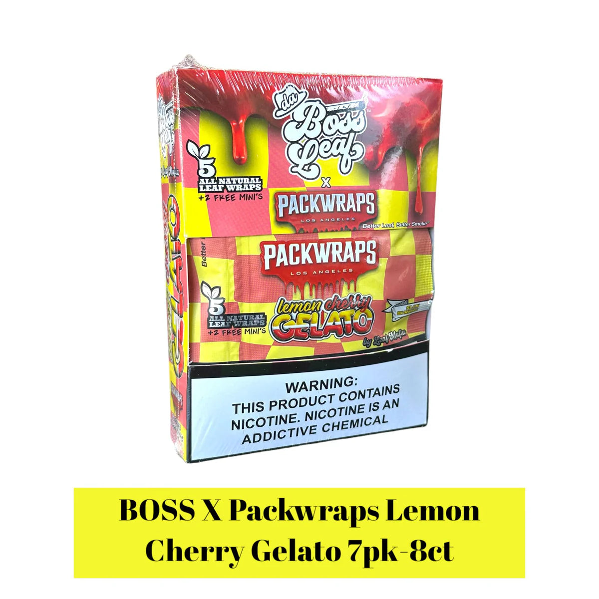Da Boss Leaf Wraps - 5 Pack (8ct)