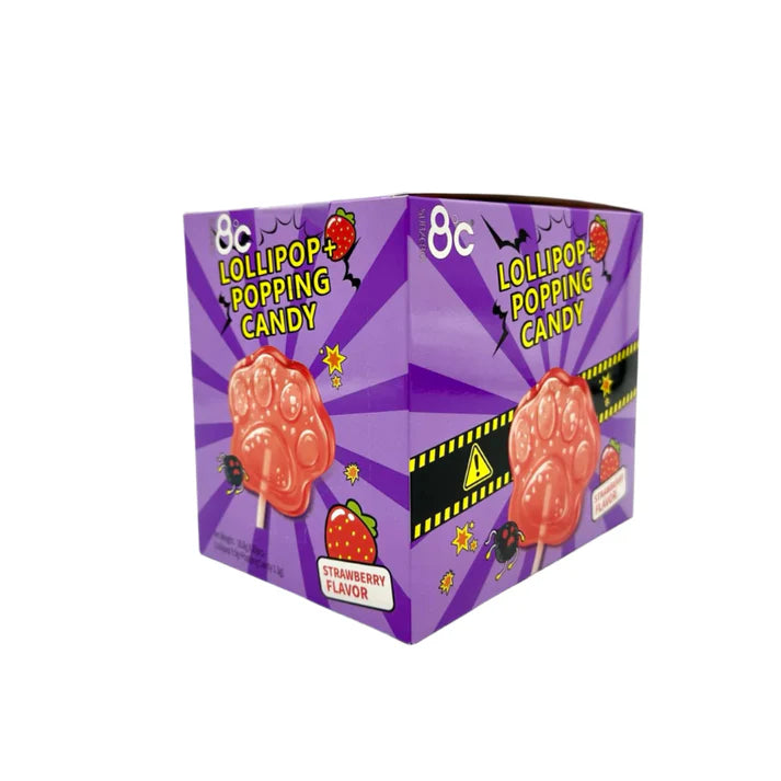 Subzero 8c Lollipop + Popping Candy (20ct)