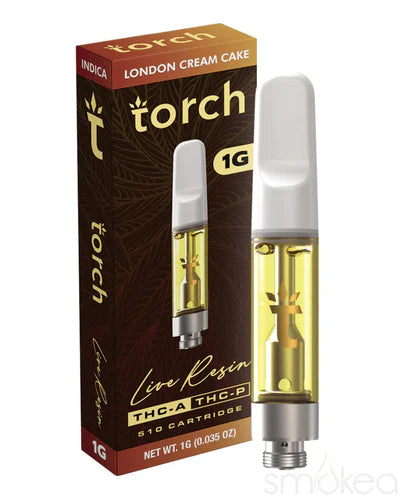Torch Hemp - 1G THC-A/THC-P Live Resin Cartridge (5ct)