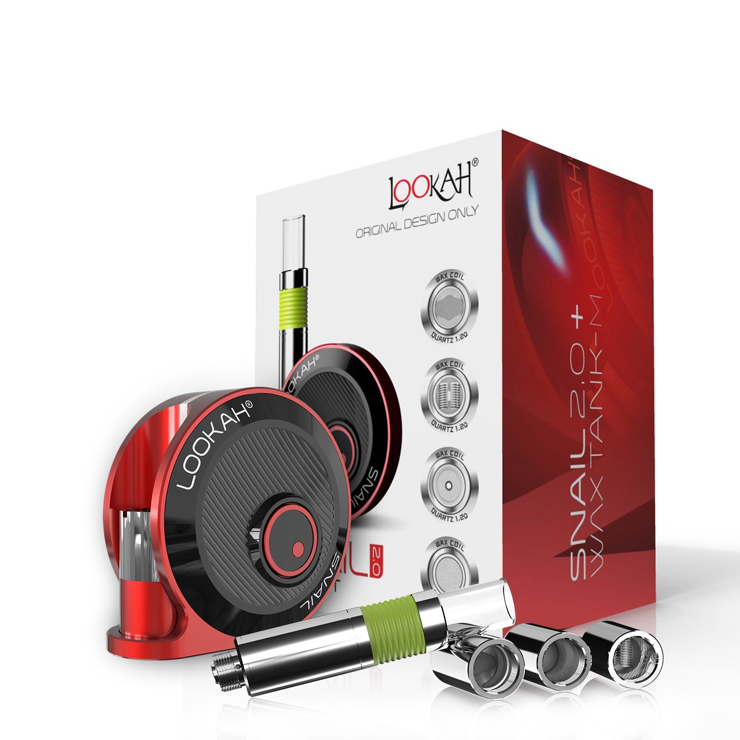 Lookah Snail 2.0 Wax Kit + 510 Vaporizer