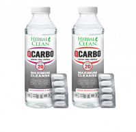 Herbal Clean QCarbo 20oz Same-Day Detox Drink