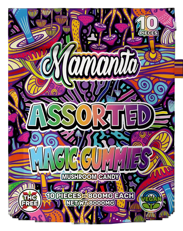 Mamanita Mushroom Gummies 800MG 10Ct (5pk)
