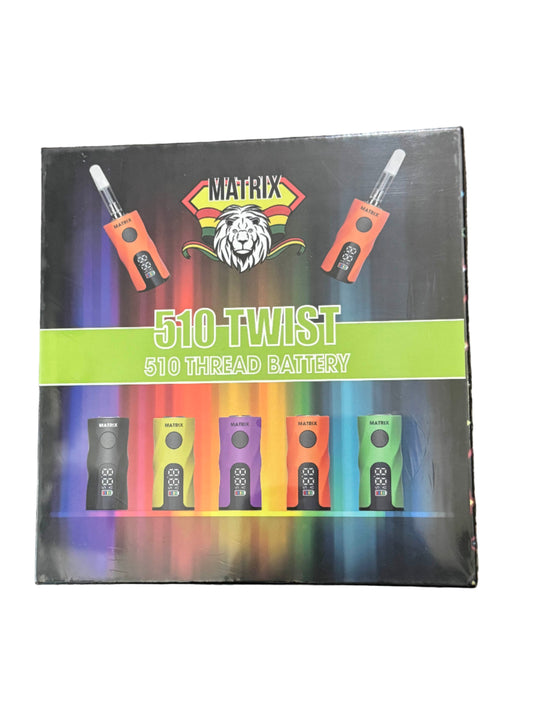 Matrix 510 Twist Battery Display (20ct)