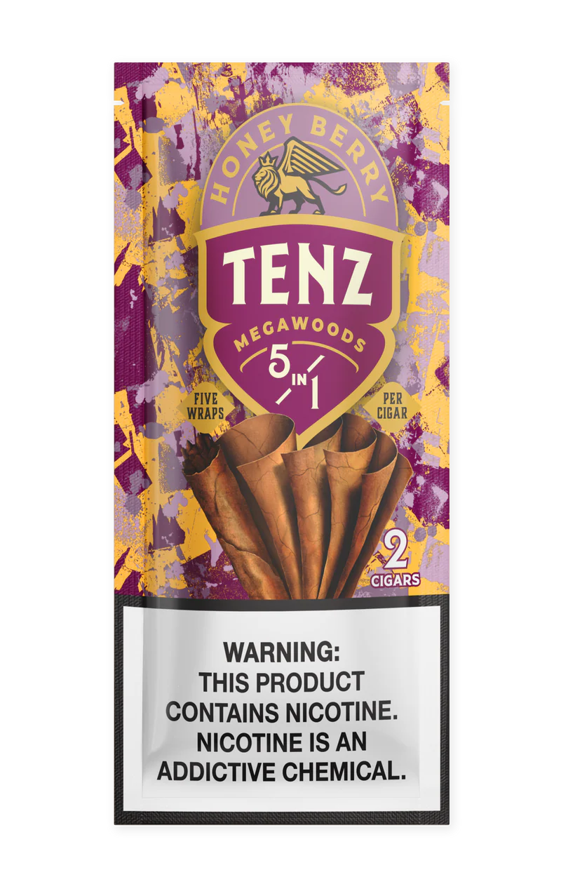 Tenz MegaWoods 5 in 1 (8pk 2ct)