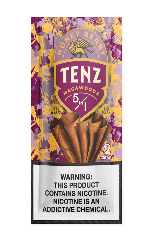 Tenz MegaWoods 5 in 1 (8pk 2ct)