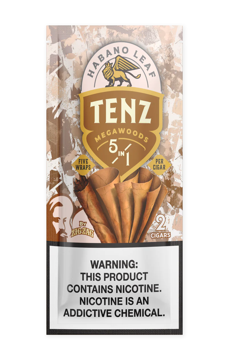 Tenz MegaWoods 5 in 1 (8pk 2ct)