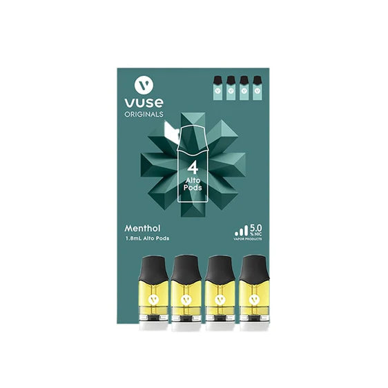 Vuse Alto 1.8mL 5.0% Pods 4ct (5pk) Disposable Nicotine