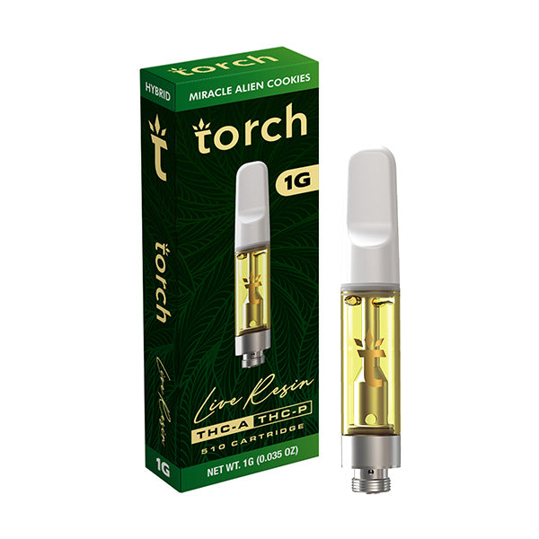 Torch Hemp - 1G THC-A/THC-P Live Resin Cartridge (5ct)